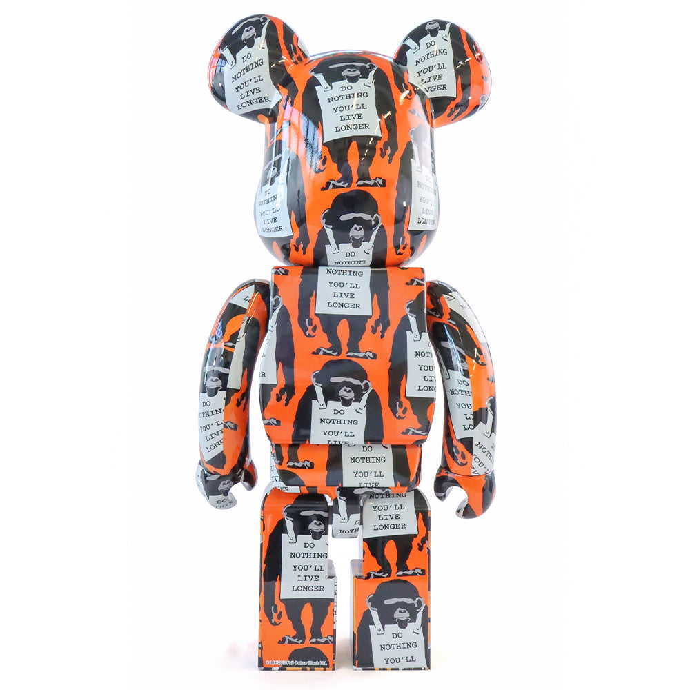 BE@RBRICK BANKSY MONKEY SIGN 1000％ - その他