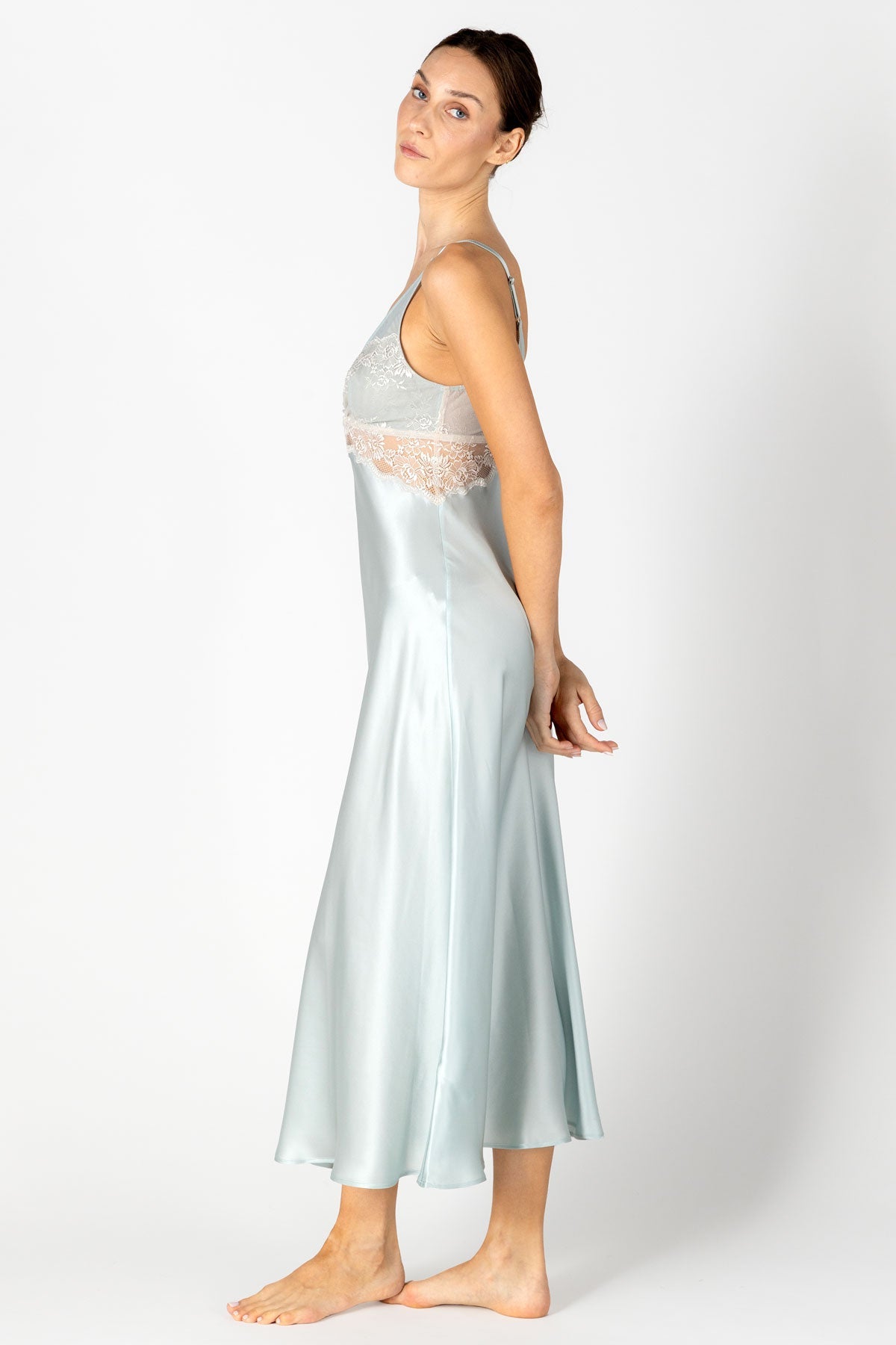 Agatha Nostalgia BS Long Silk Gown