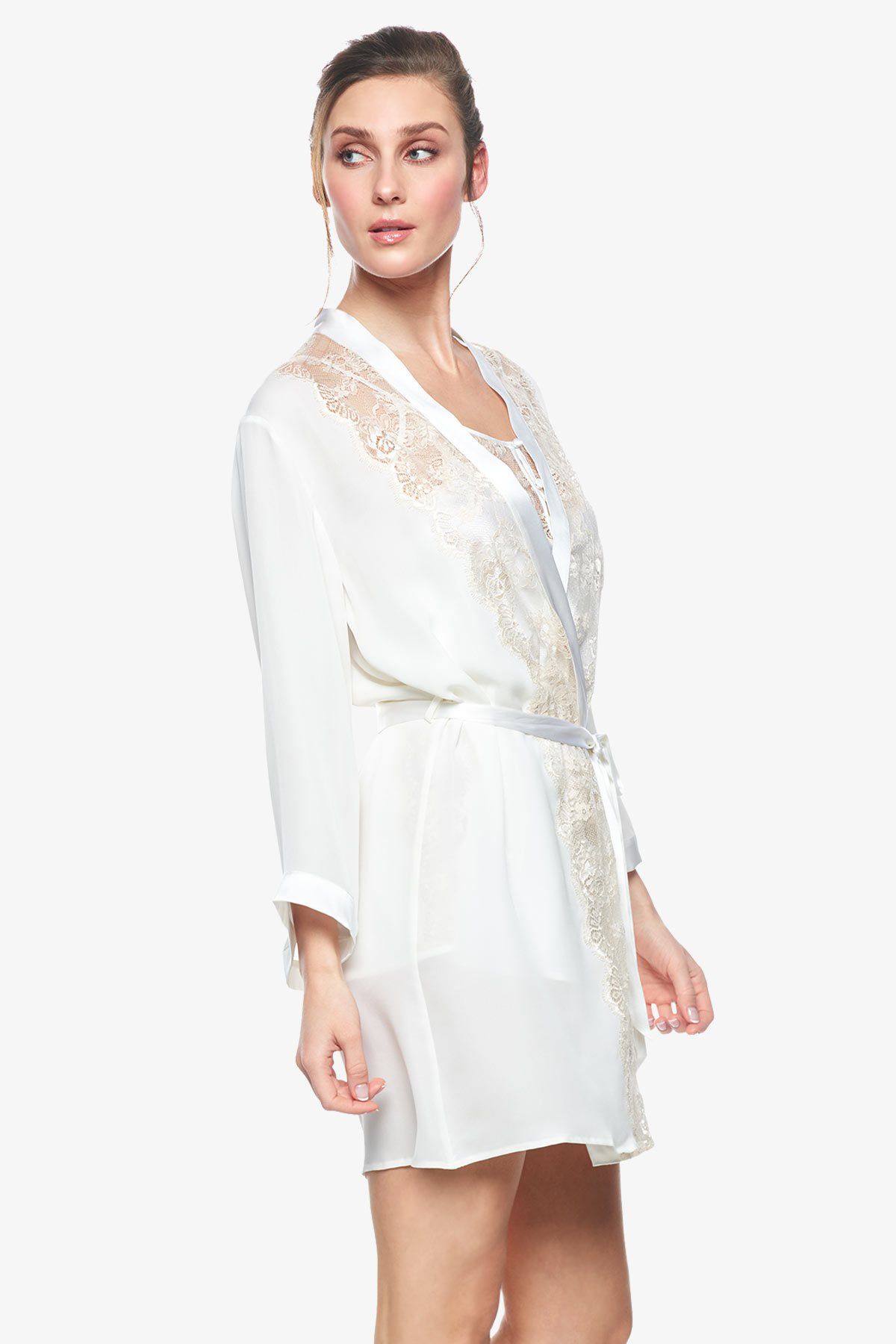 Cordelia Bridal Short Robe