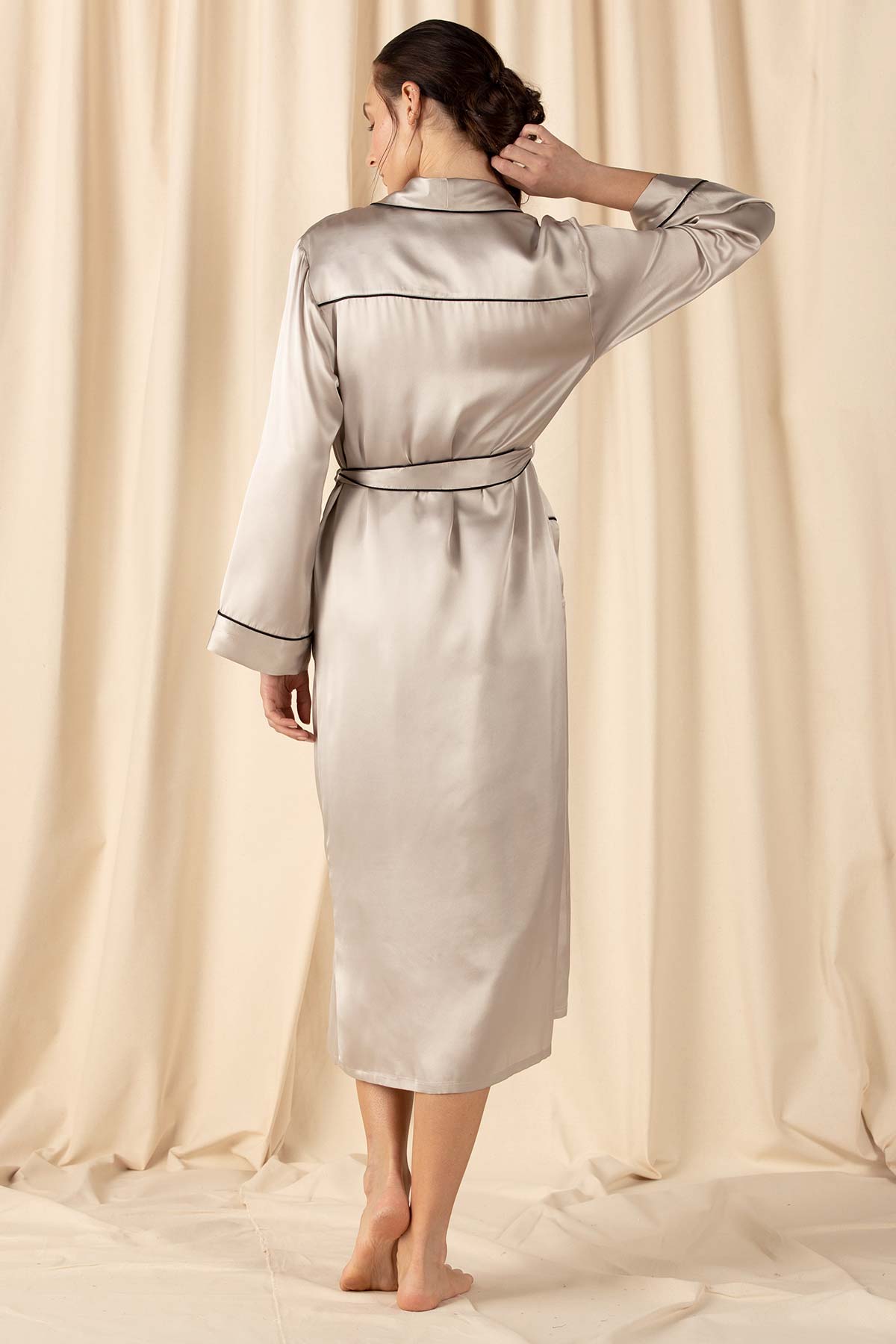 Mischa Classic Smoking Robe