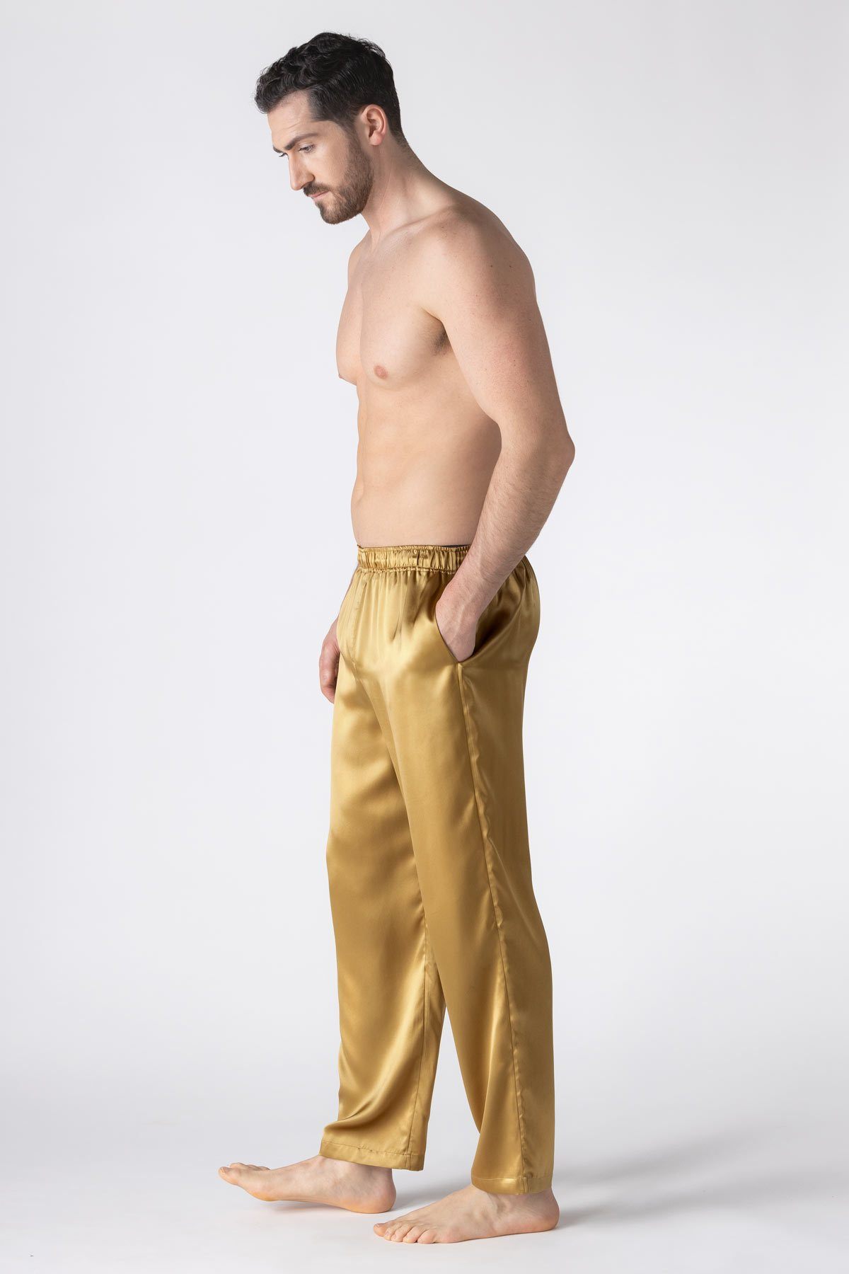 NK IMODE Men Silk Pant