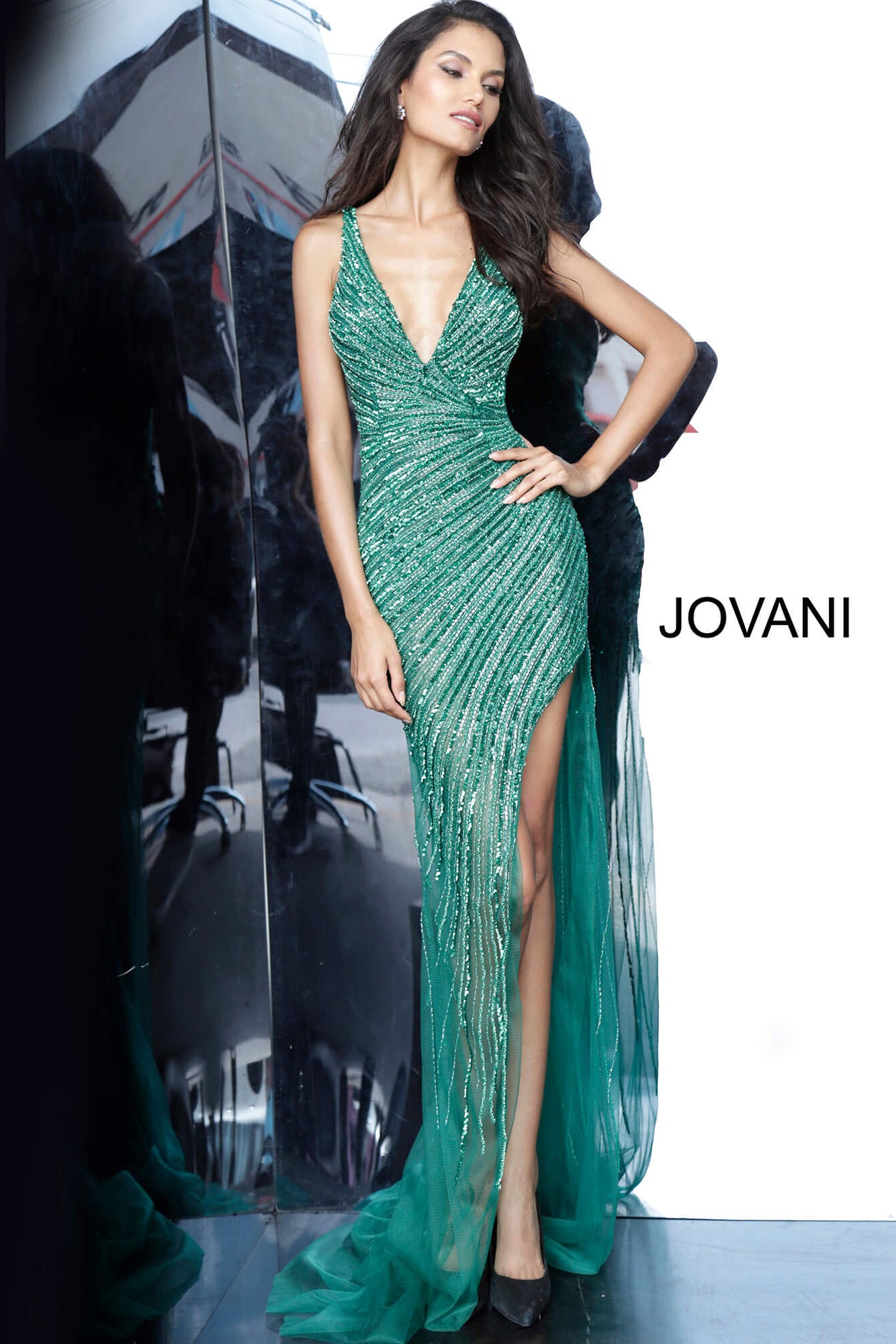 jovani emerald dress