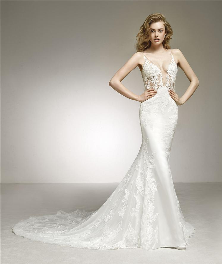 imelda lace mermaid gown