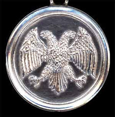 Silver Two Headed Eagle