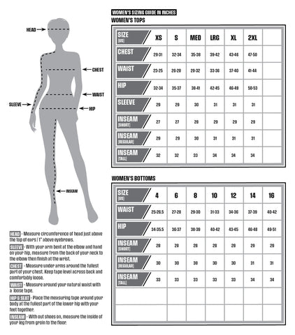 Size Chart For Women – Fabmyntra