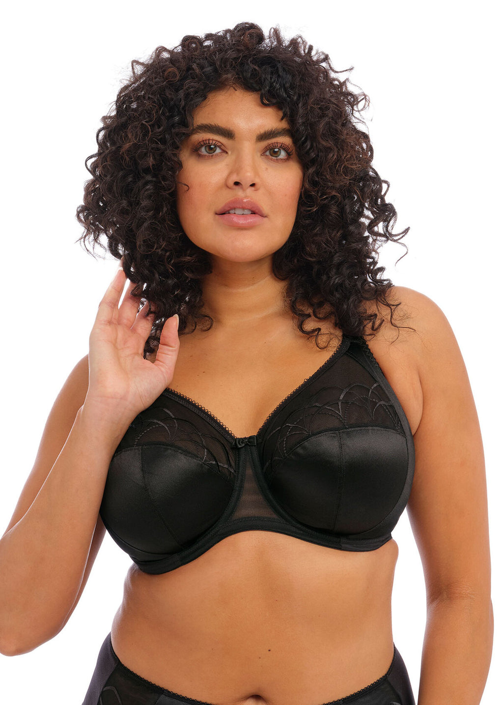 Elomi Cate UW Full Cup Banded Bra #4030 UK Sizes DD thru HH Royal