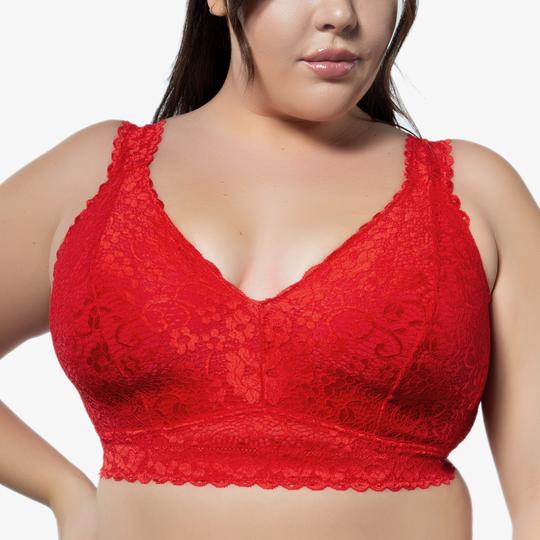 Women's Basic Plain Lace Bras Petite to Plus Size Pack of 6- Various Styles  4400PN2 NO Wire, 38C
