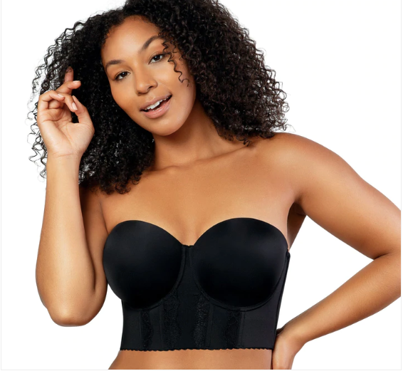 Flawless Support and Comfort: Anti-Slip Strapless Longline Bra – Okay Trendy