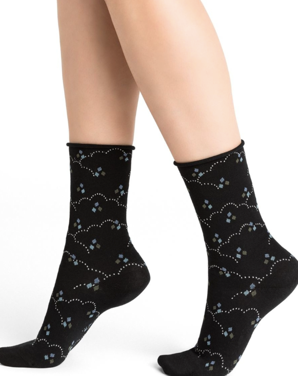 BLEU FORET COTTON – Fancy Sox