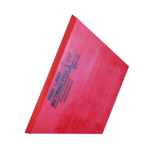 8 RED LINE EXTRACTOR 3/8 THICK SINGLE BEVEL SQUEEGEE BLADE