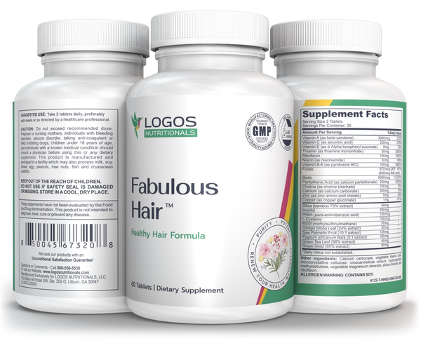 fabulous hair, logos nutritionals