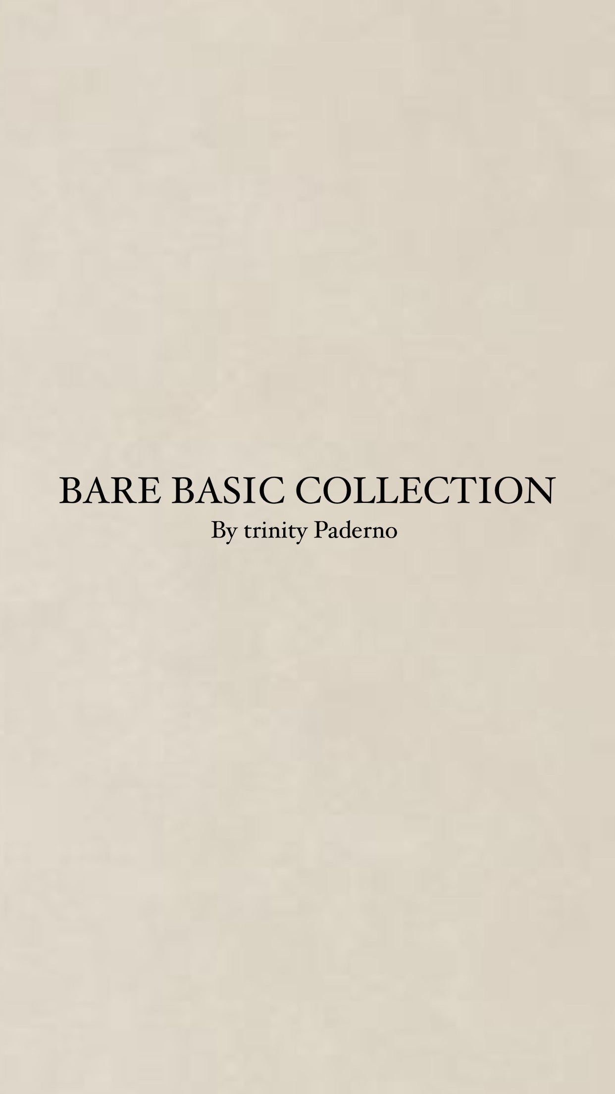 Bare Basic Collection