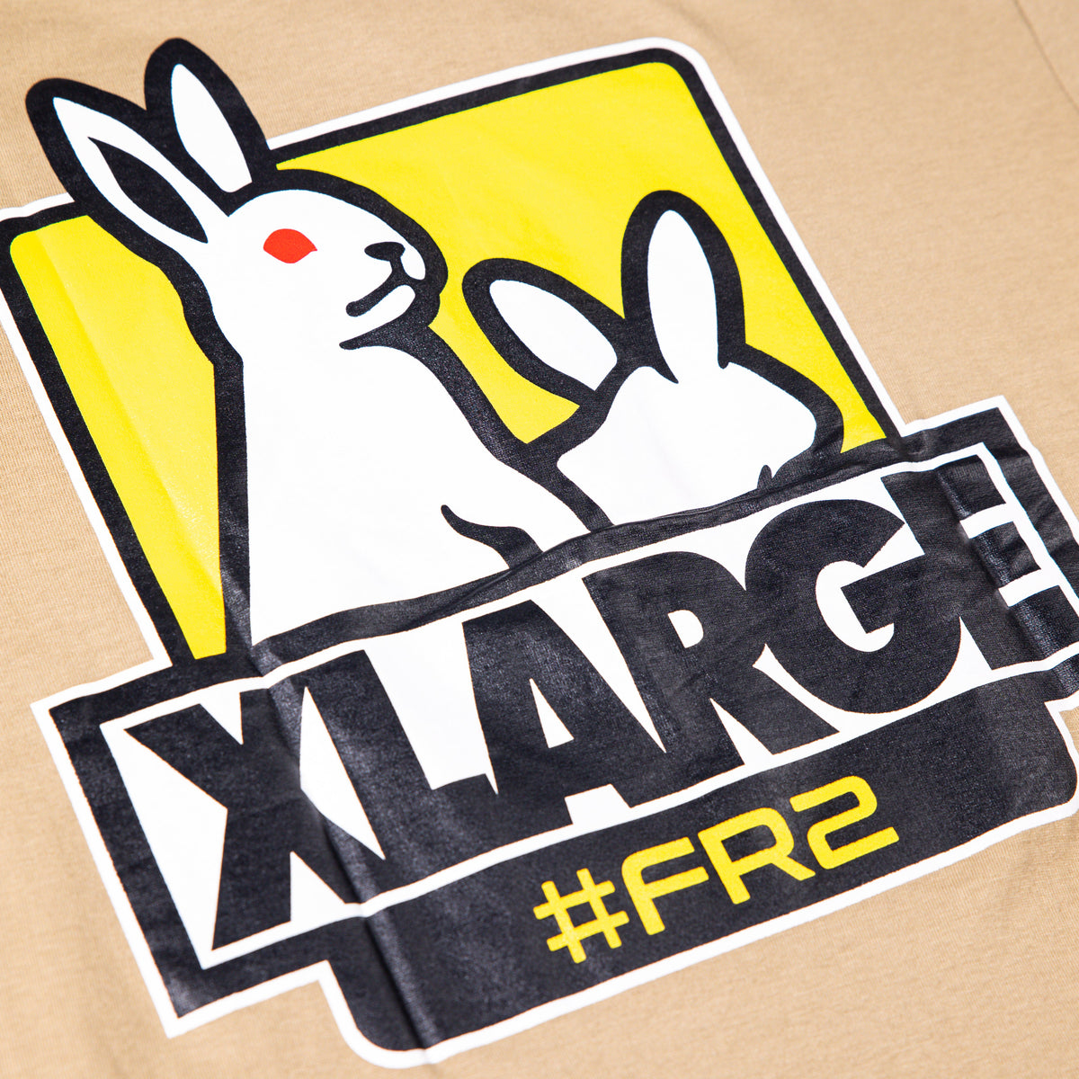 XLARGE FR2 Fxxk Icon Tee2 Black Lサイズ - Tシャツ/カットソー(半袖