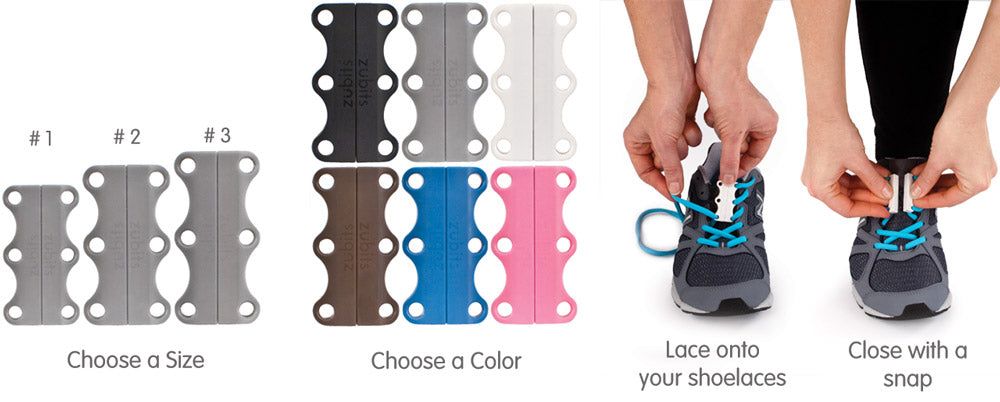 Zubits magnetic lacing solution - Never 