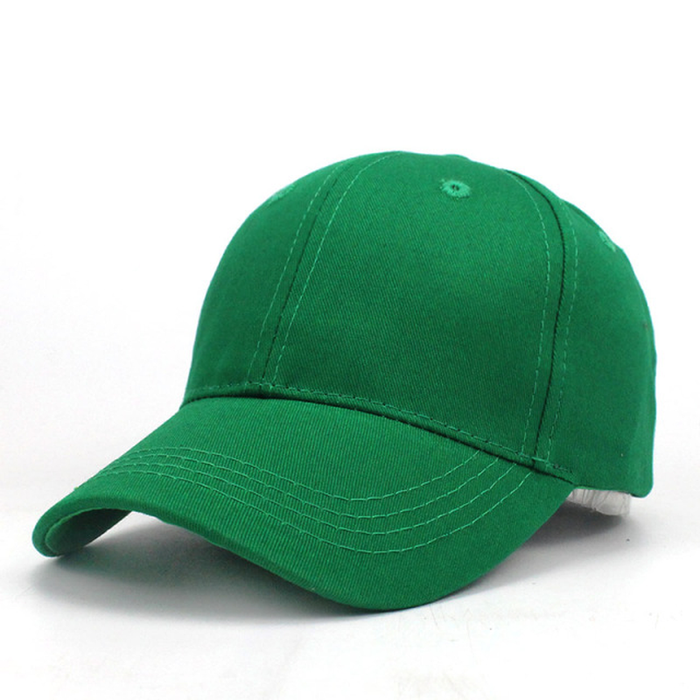 Kids Solid Color Children Snapback Caps Baseball Cap with Spring Summer Hip Hop Boy Girl Baby Hats for 3-8 Years Old Green