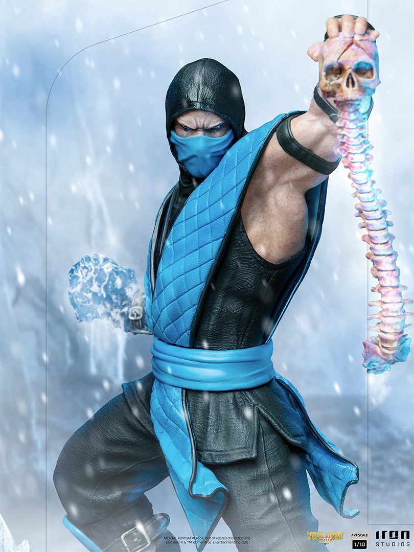IRON Studios: Mortal Kombat - Sub Zero Escala de Arte 1/10 Preventa – Akiba