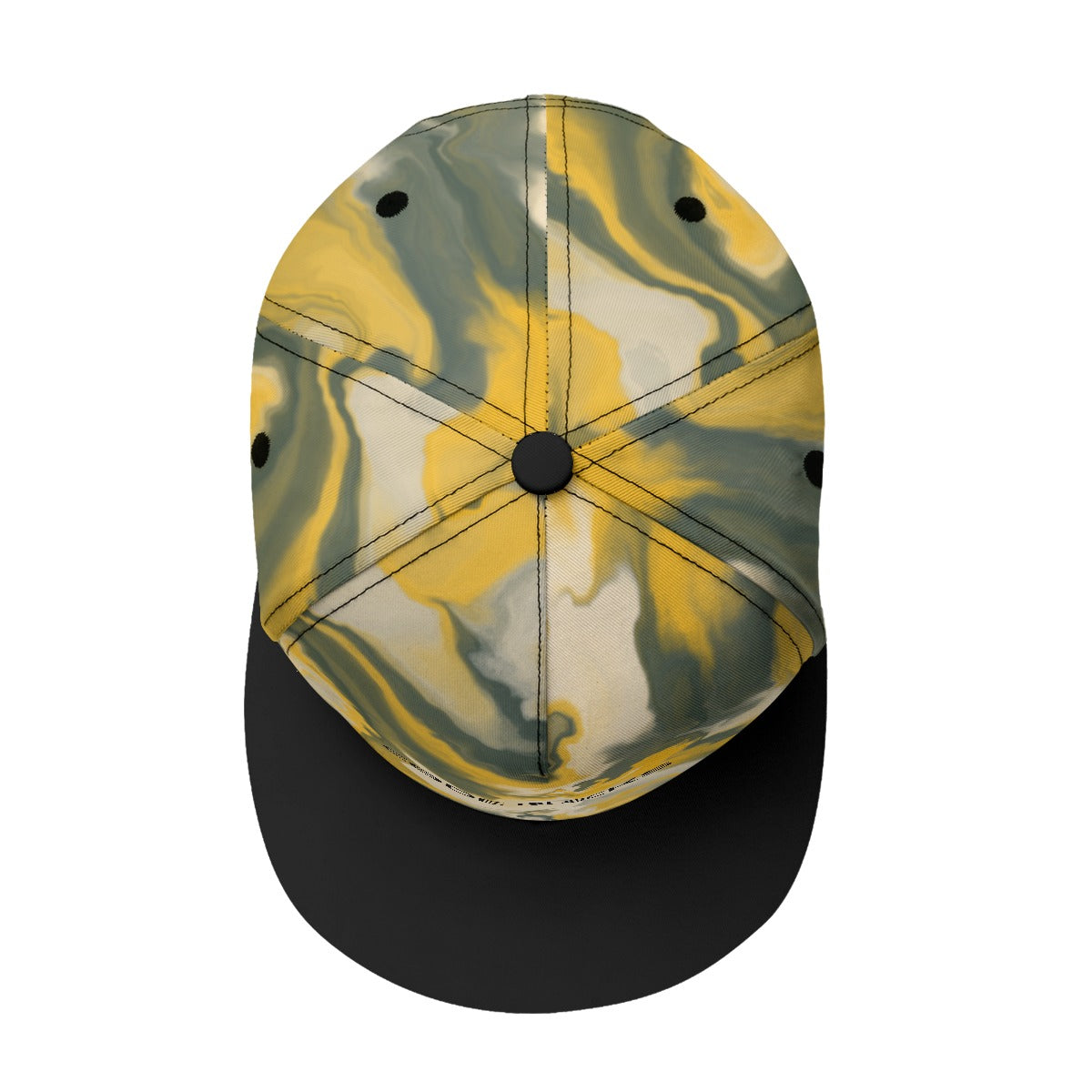 All-Over Print Flat-Brim Baseball Cap With Box