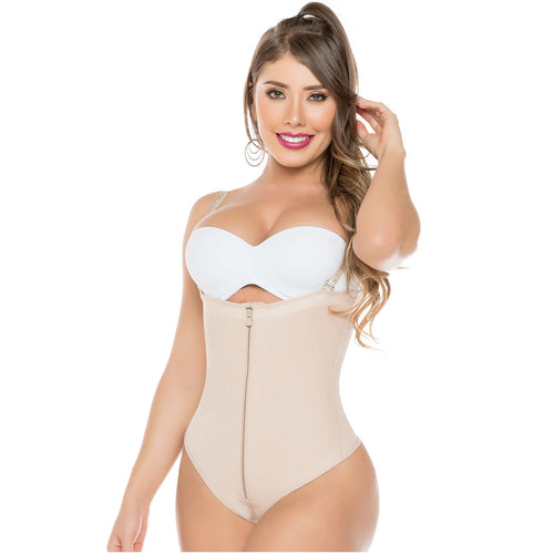 Fajas Salome 0214 Mid Thigh Body Shaper for Women