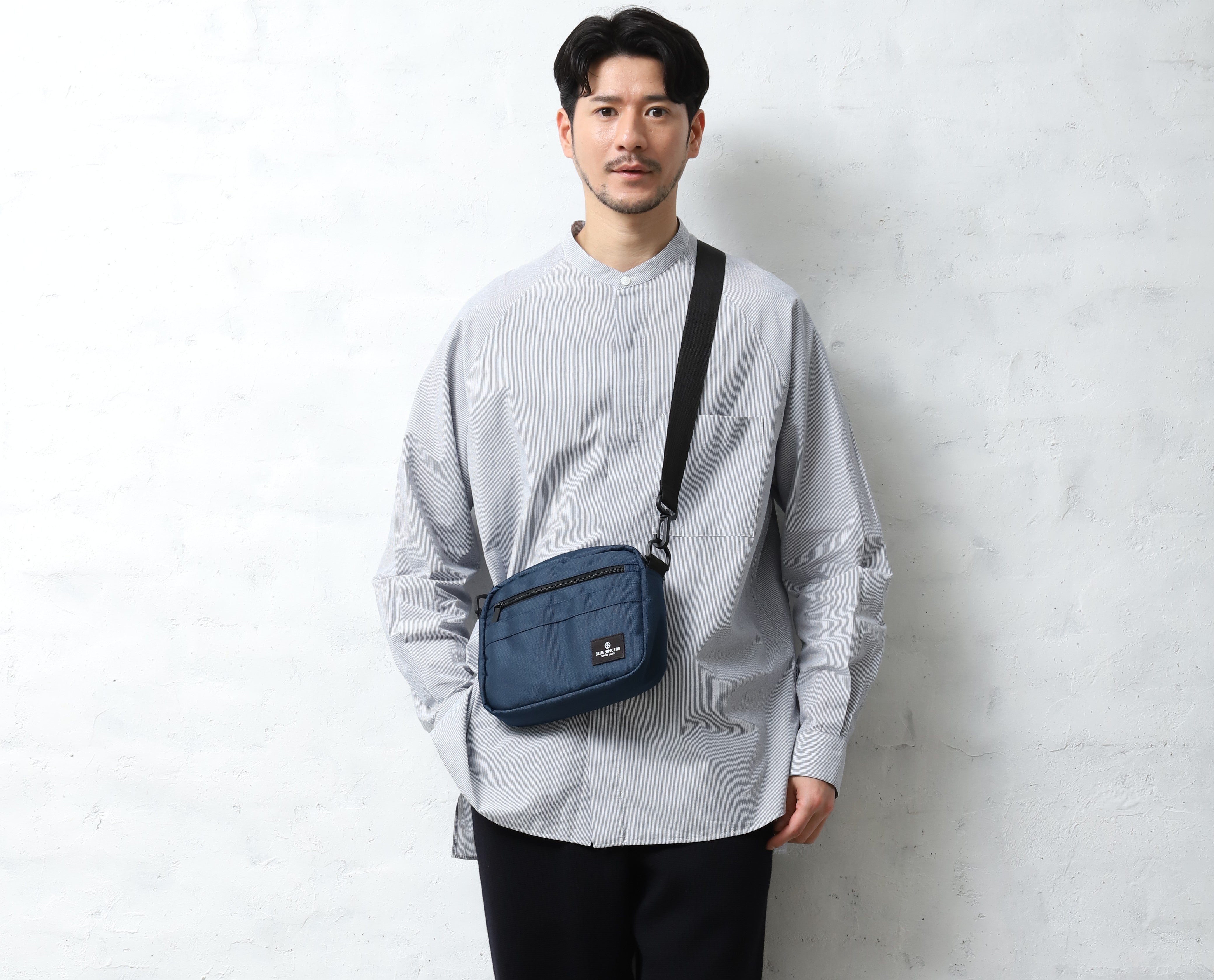 軽量撥水 フラップレス ミニショルダーバッグ / Smaless-mini - スマレスミニ - / SHB11-mini