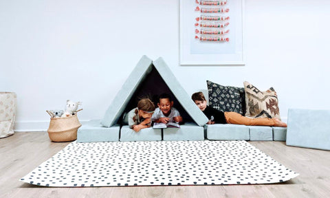 grey barumba play couch tent
