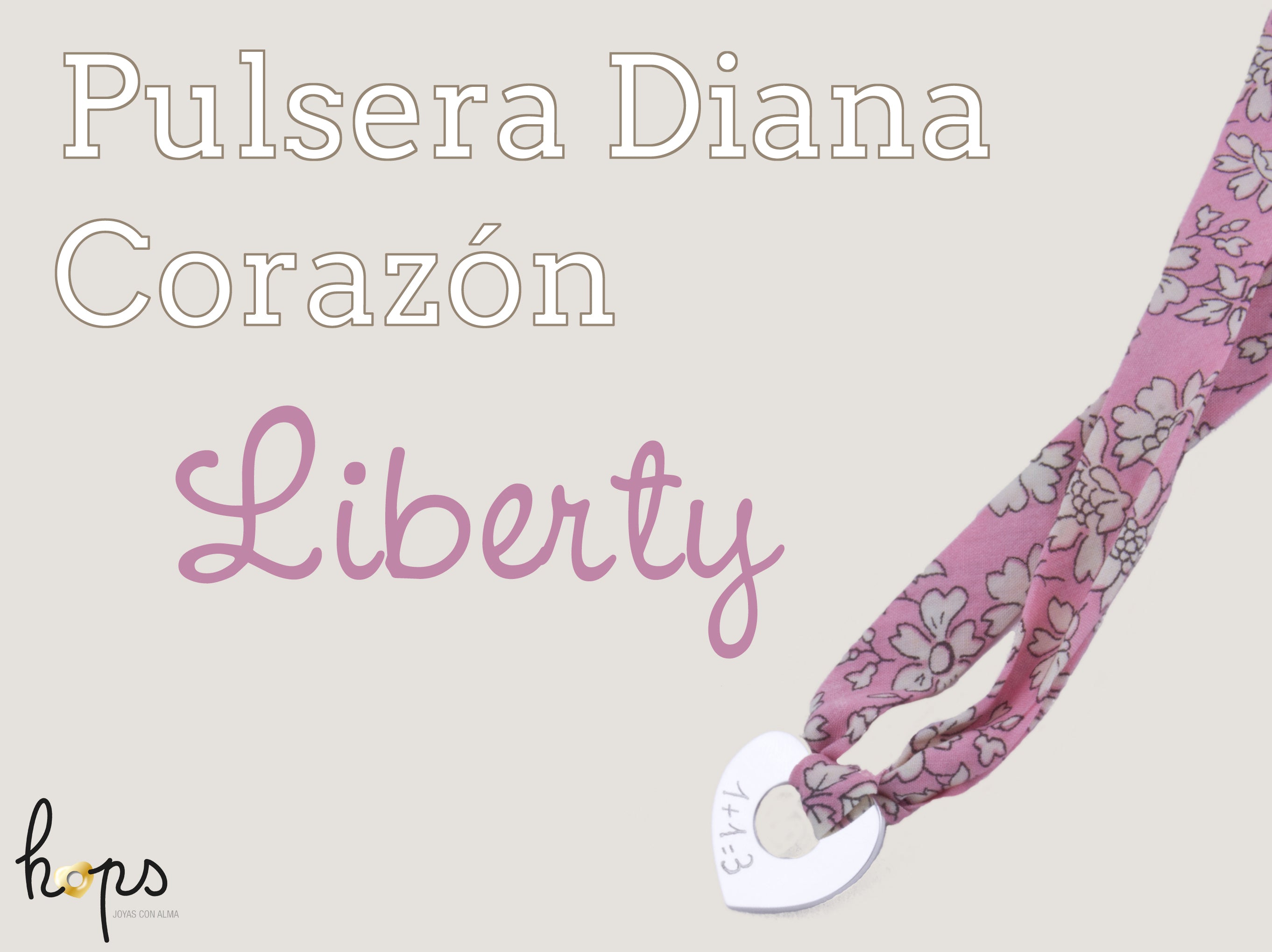 Diana liberty heart bracelet