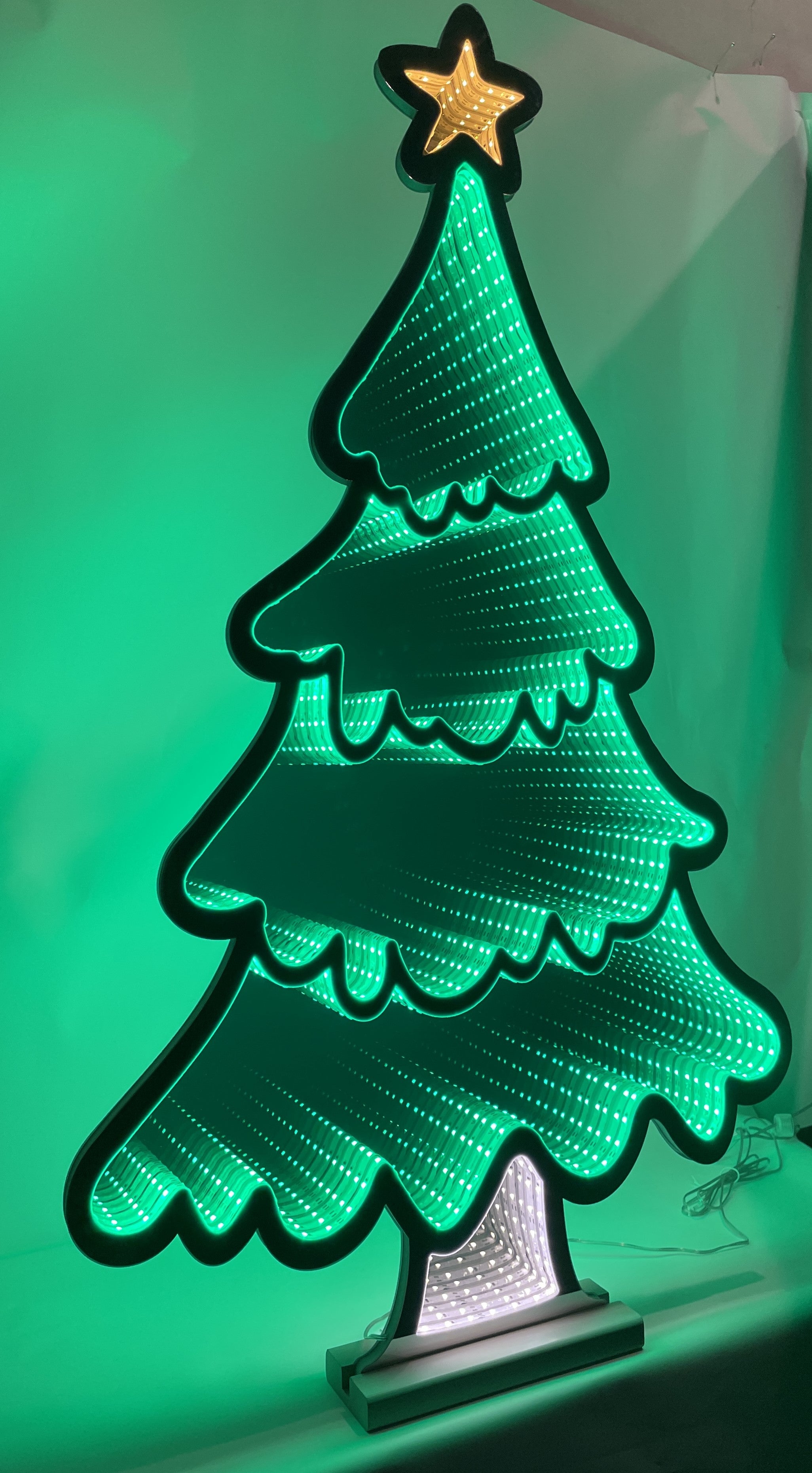 Large Infinity Tree Display 2D Frame Decor