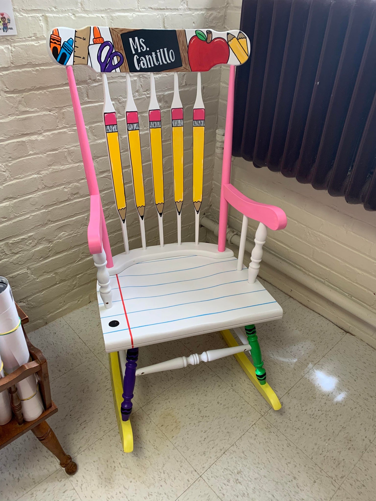 teacher rocking chair