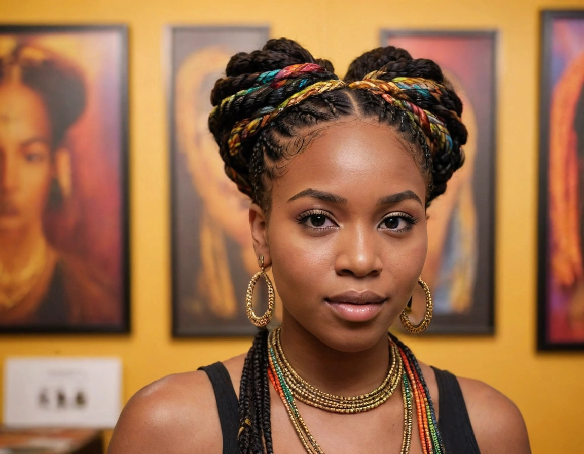 Rainbow Braids