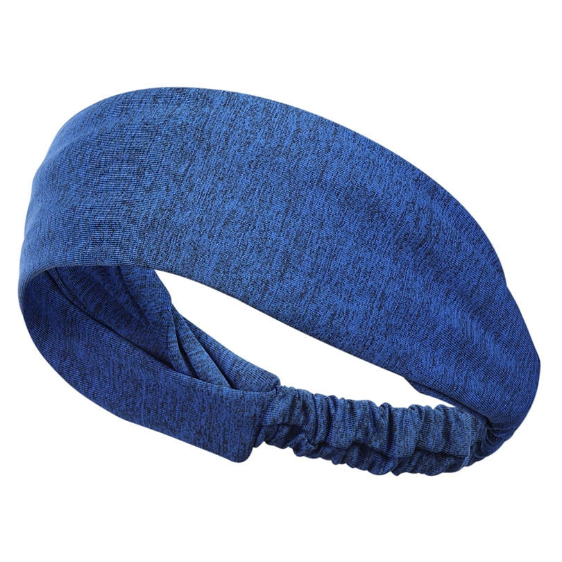 blue jordan headband