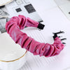 neon pink hairband