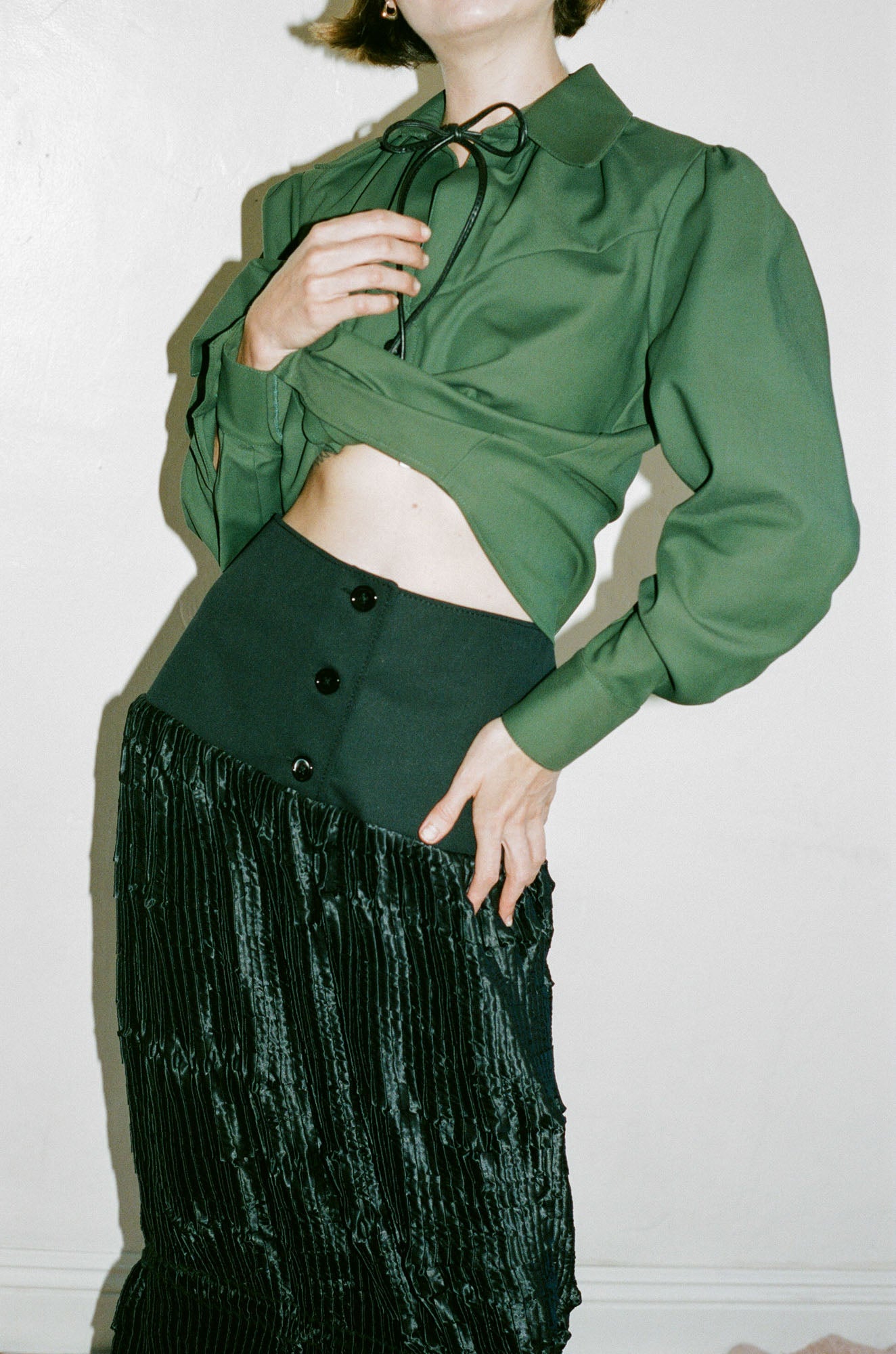 Renaissance Justine Skirt in Black | NONNA