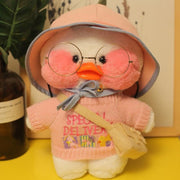 30cm Kawaii Plush LaLafanfan Cafe Duck Anime Toy Stuffed Soft Kawaii Duck Doll Animal Pillow Birthday Gift for Kids Children