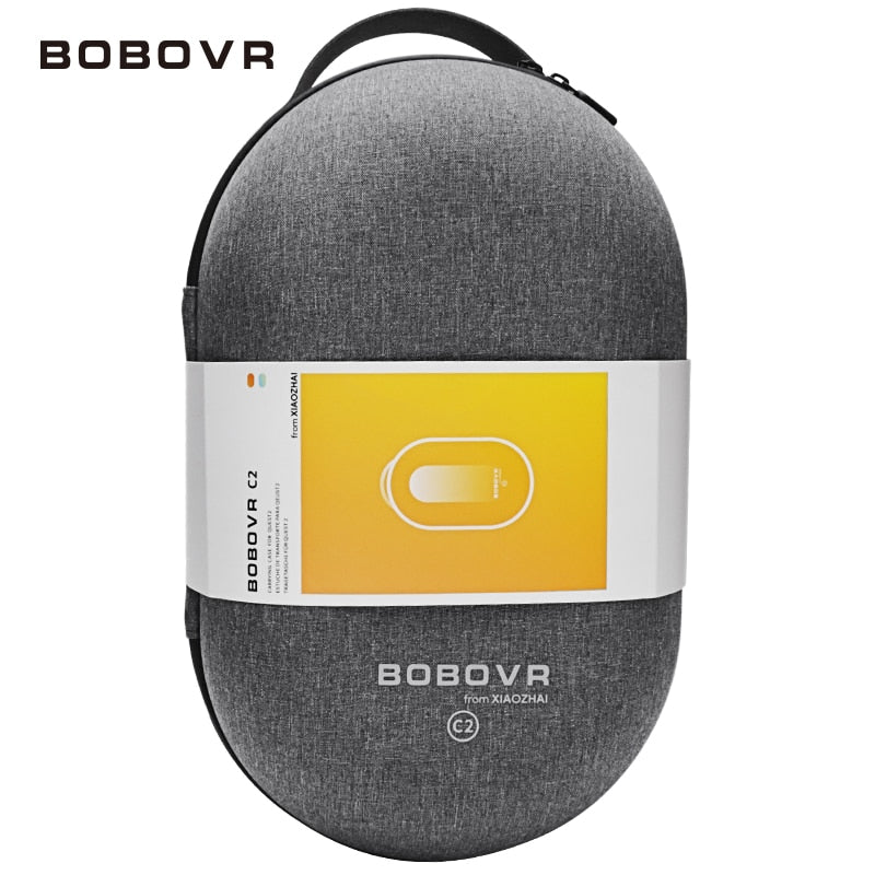 BOBOVR C2 Carrying Case For Oculus Quest2 Shockproof EVA Storage Bag Protection Travel Box Compatible with M2 Halo Elite Strap