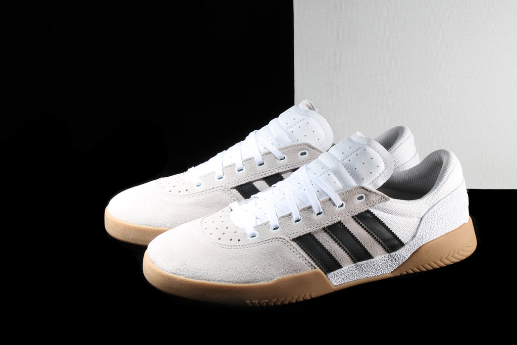 adidas city cup white black gum