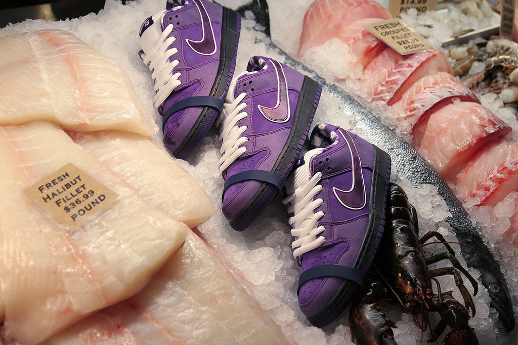 nike x concepts purple lobster