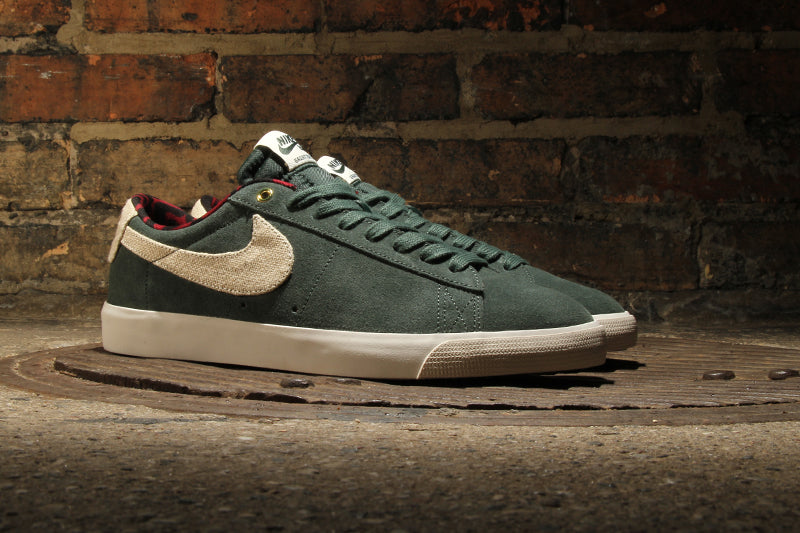 nike sb blazer low green