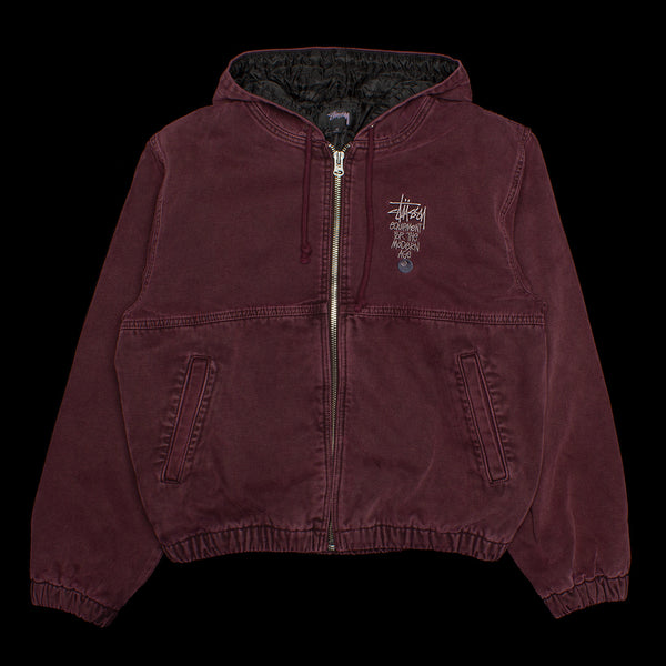 STUSSY CANVAS INSULATED WORK JACKET Mサイズ-