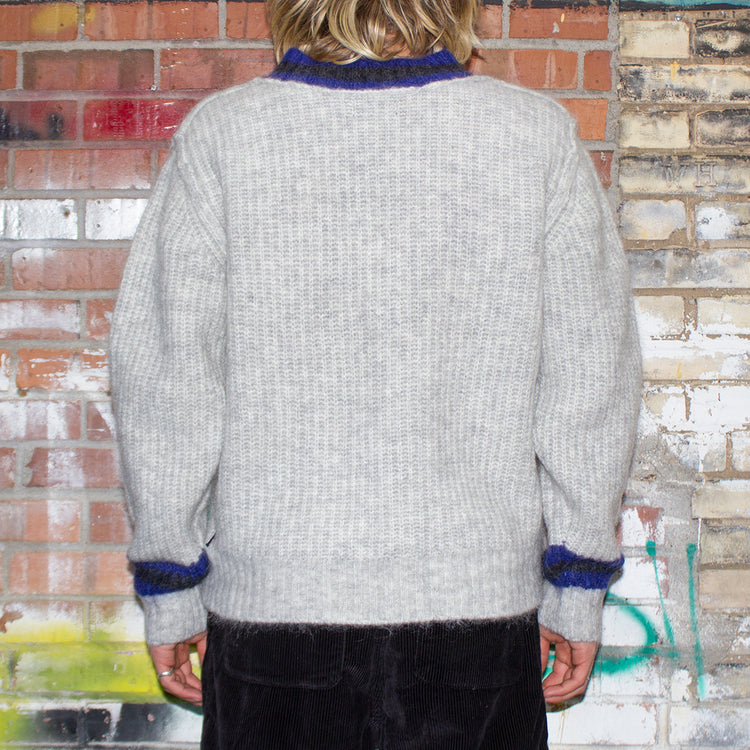 エクルベージュ 新品未使用タグ付き stussy mohair tennis sweater