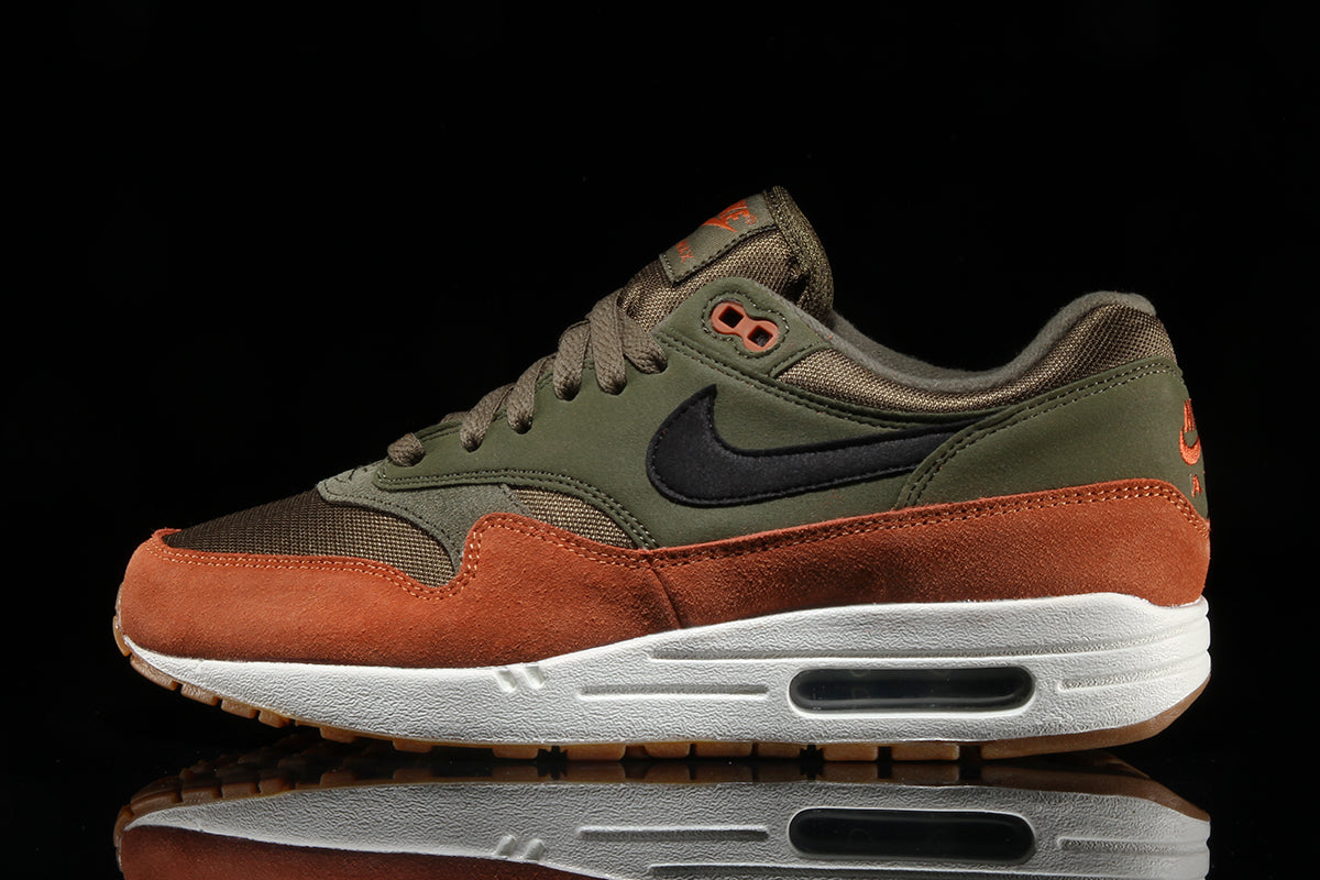 nike air max 1 olive canvas