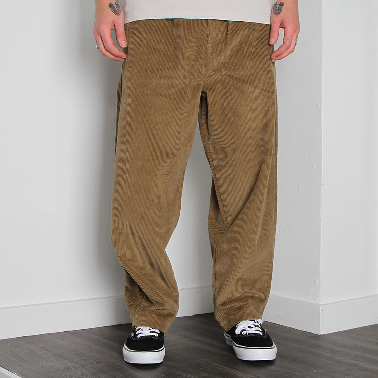 QUASI Elliott Trouser Pant brown black-eastgate.mk