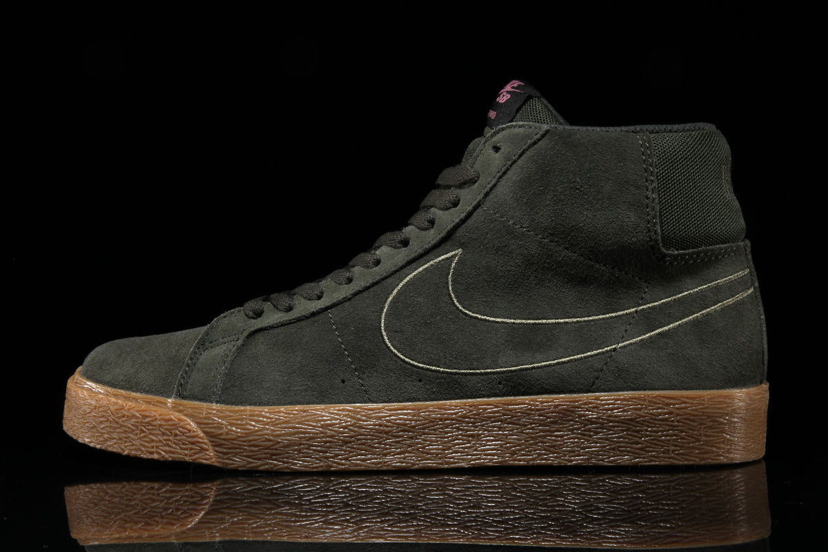 nike sb zoom blazer mid sequoia