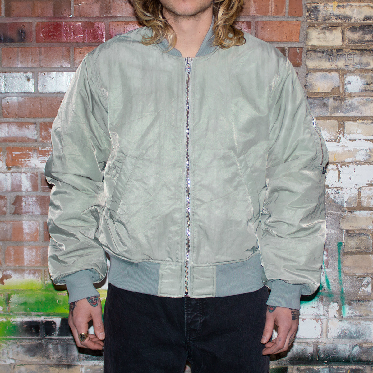 Stussy DYED NYLON BOMBER | www.ofa.sg