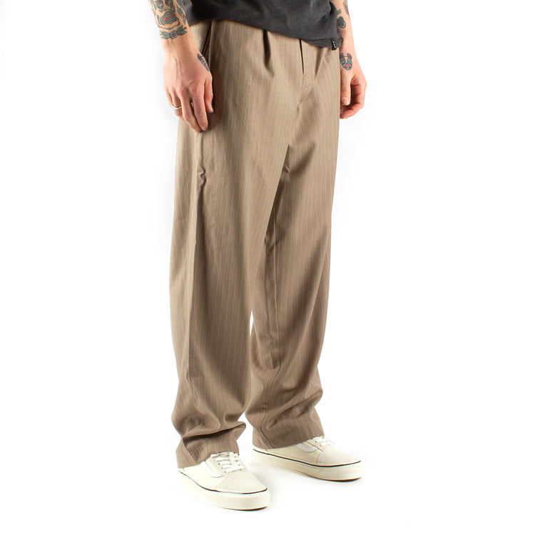 stussy twill volume pleated trouser数回着用しただけの極美品です