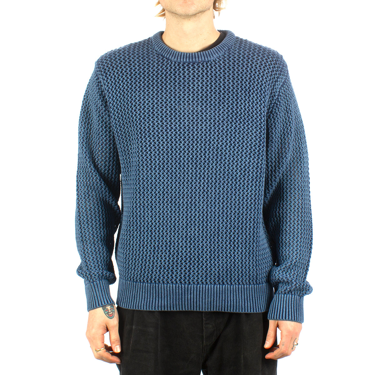 Stussy Pigment Dyed Loose Gauge Sweater-