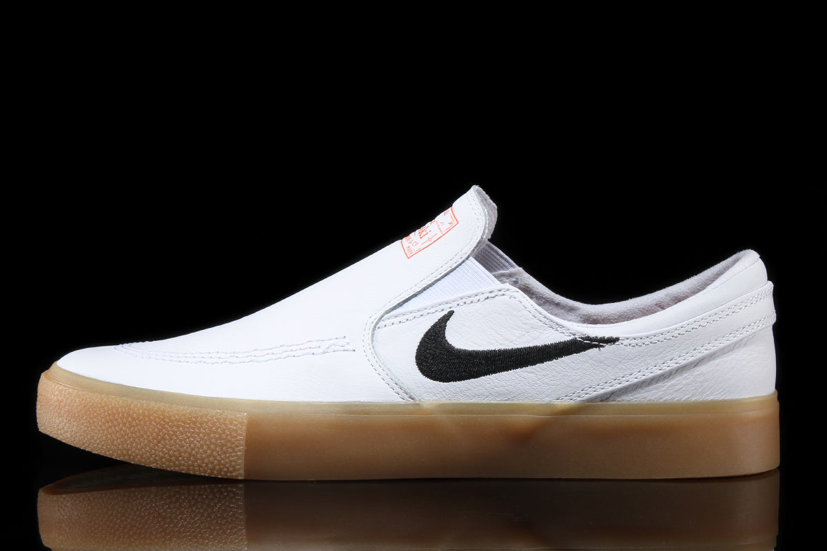 janoski slip on orange