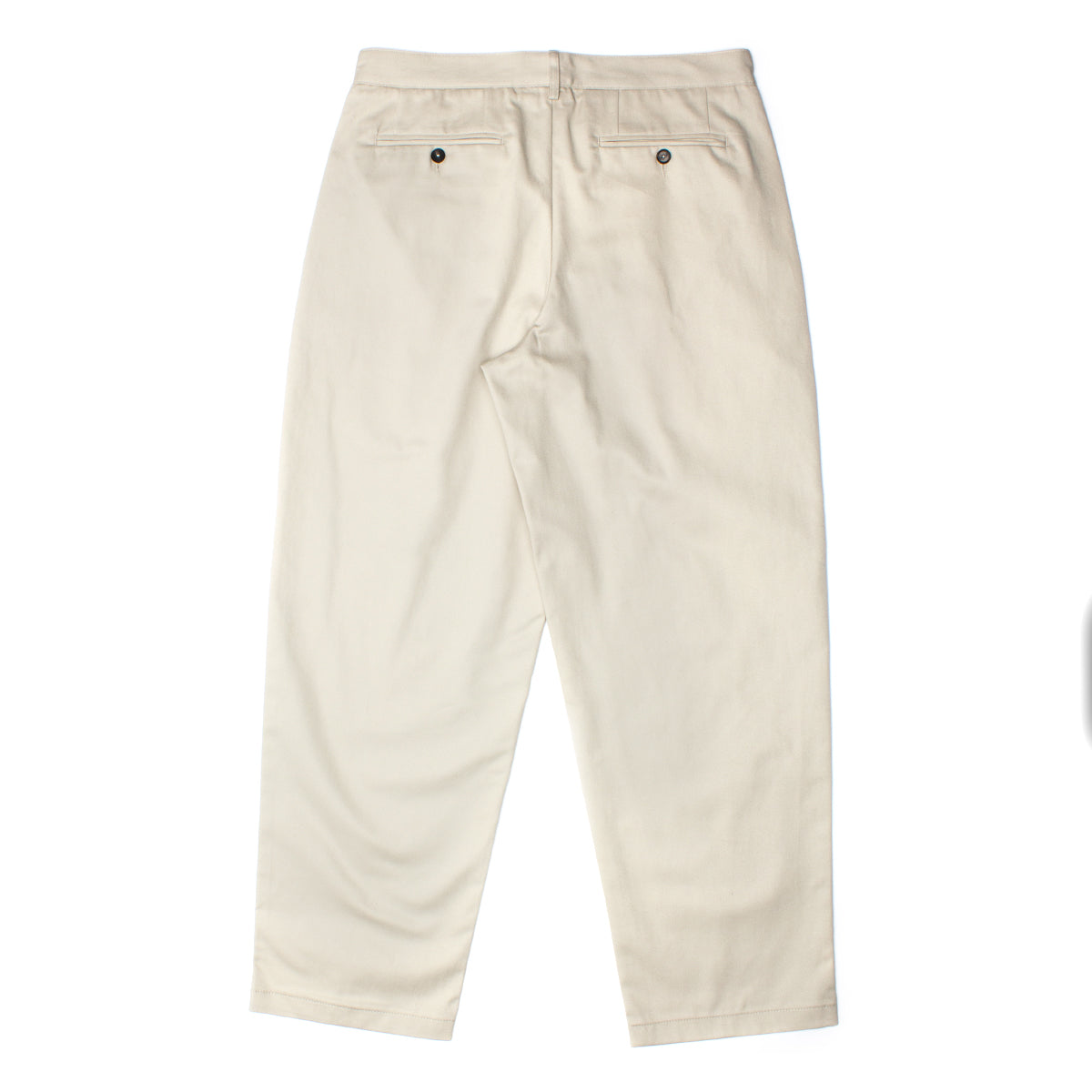 Twill Double Pleated Pants