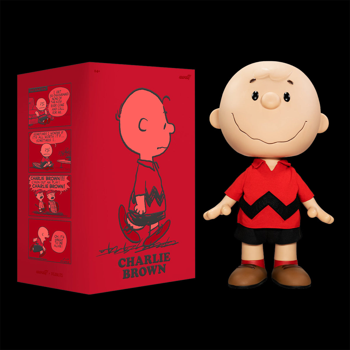 Peanuts Supersize - Charlie Brown (Red Shirt) – Premier
