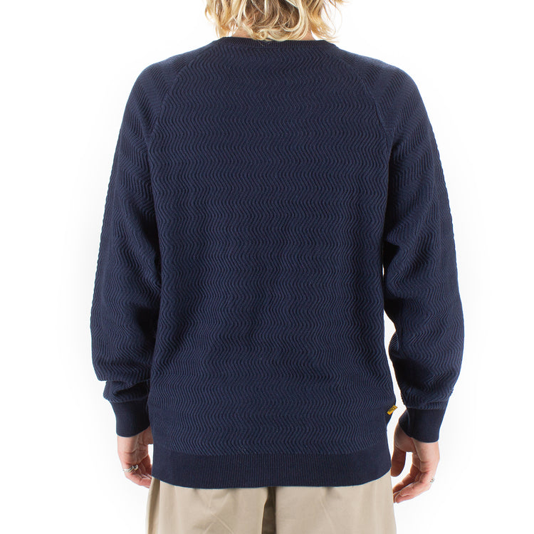 Dime wave cable knit sweater-