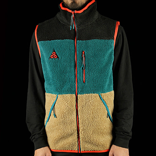 nike acg vest fleece