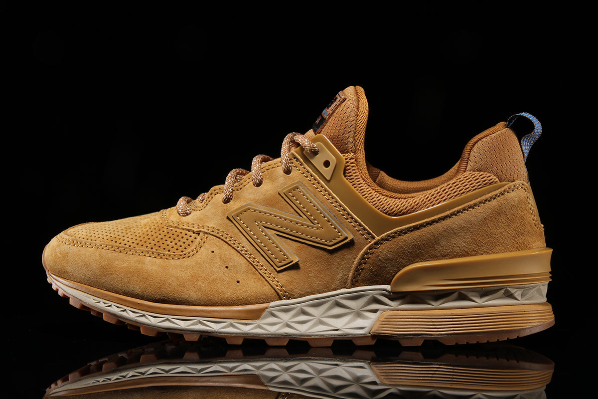 new balance 574 sport tan